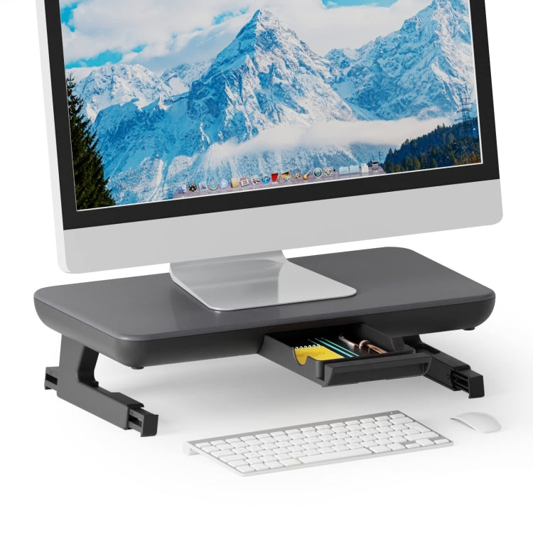 Oimaster Monitor Stand Riser Adjustable Height Laptop Bracket With Storage Drawer Spec Basic